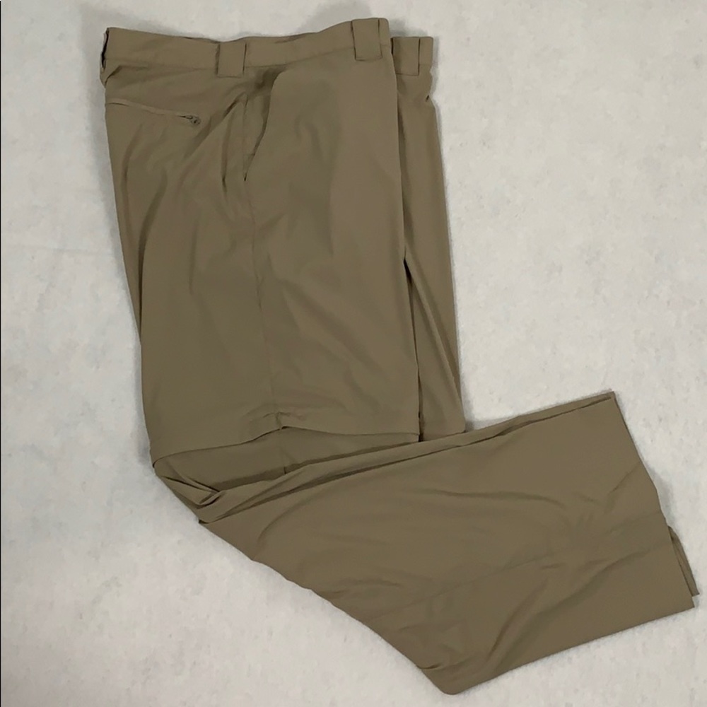 Exofficio ZIp Off Pant Short Kaki Nylon 40x33